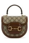 Gucci Women Gg Supreme Fabric Mini Horsebit 1955 Handbag In Multicolor