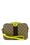 Gucci Gg Supreme Fabric Ophidia Clutch In Multicolor