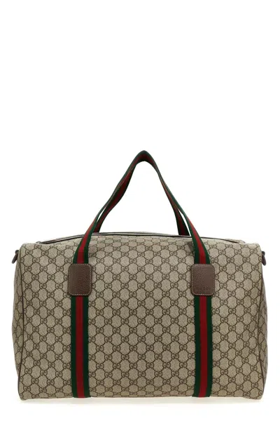 Gucci Women 'gg Supreme' Large Travel Bag In Multi
