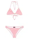 Gucci Women Gg Triangle Bikini Set