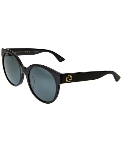 Gucci Women's Gg0035san 56mm Sunglasses In Black