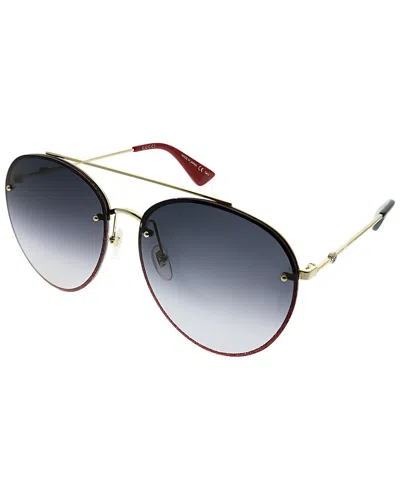 Gucci Women's Gg0351s 62mm Sunglasses In Burgundy