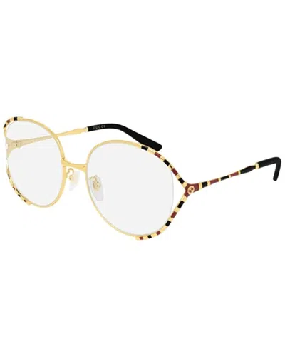 Gucci Women's Gg0596oa 58mm Optical Frames In Gold