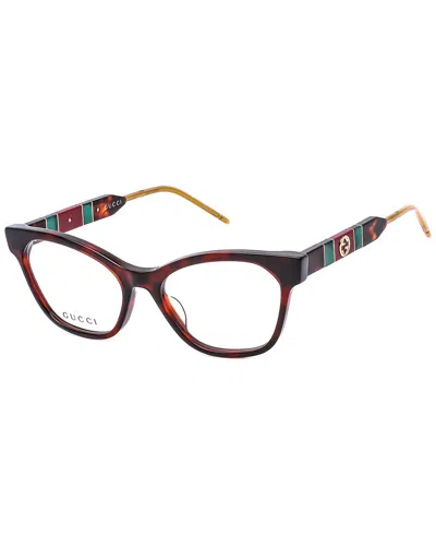 Gucci Women's Gg0600o 54mm Optical Frames In Brown