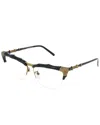 Gucci Cat Eye-frame Injection Optical Frames In Black