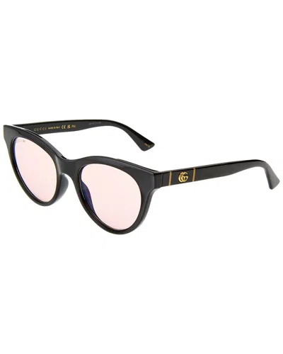 Gucci Women's Gg0763s 53mm Sunglasses In Gold