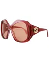 Gucci Women's Gg0875s 62mm Sunglasses In Brown