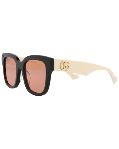 Gucci Women's Gg0998s 52mm Sunglasses In Black