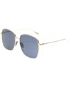 Gucci Women's Gg1031s 59mm Sunglasses In Gold