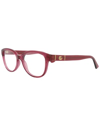 Gucci Women's Gg1115o 53mm Optical Frames In Pink