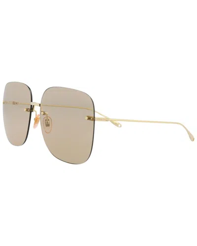 Gucci Women's Gg1148s 65mm Sunglasses In Gold