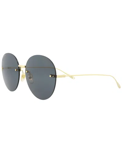 Gucci Women's Gg1149s 135mm Sunglasses In Gold