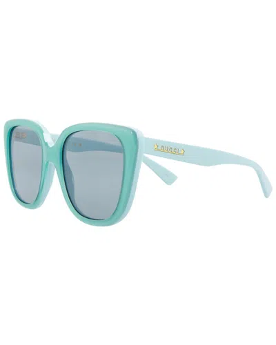 Gucci Women's Gg1169s 54mm Sunglasses In Blue