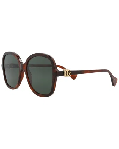 Gucci Women's Gg1178s 56mm Sunglasses In Brown