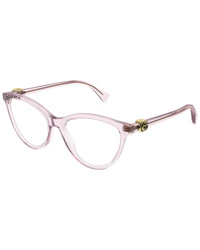 Gucci Women's Gg1179o 49mm Optical Frames In Pink