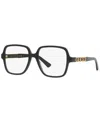 Gucci Women's Gg1193o Eyeglasses, Gc001941 56 In Black