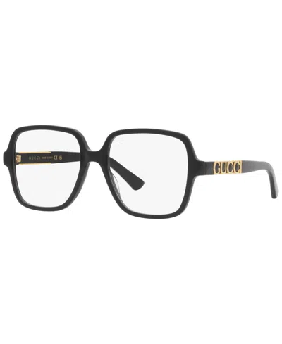 Gucci Women's Gg1193o Eyeglasses, Gc001941 56 In Black