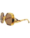 Gucci Women's Gg1235s 55mm Sunglasses In Brown