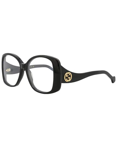 Gucci Women's Gg1236o 55mm Optical Frames In Black