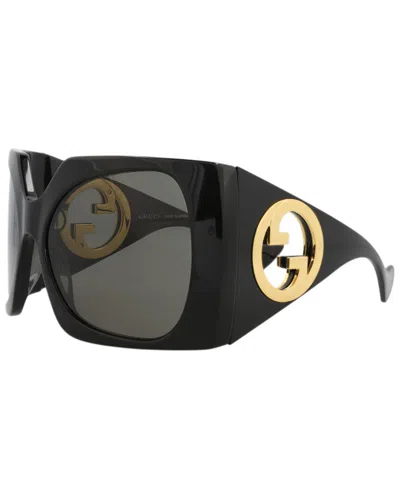 Gucci Women's Gg1255s 64mm Sunglasses In Black