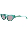 Gucci Gg1298s Green Sunglasses In Green