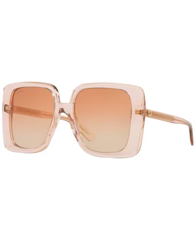 Gucci Woman Sunglasses Gg1314s In Light Brown