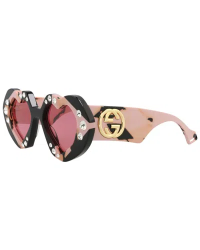 Gucci Women's Gg1329s 48mm Sunglasses In Pink