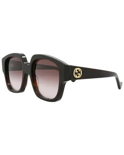 Gucci Women's Gg1372s 140mm Sunglasses In Brown