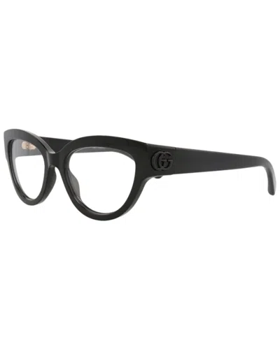 Gucci Women's Gg1598o 51mm Optical Frames In Black