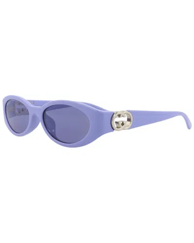 Gucci Women's Gg1662sa 56mm Sunglasses In Purple