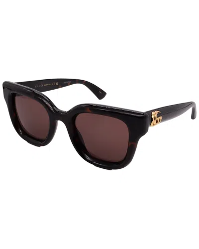 Gucci Women's Gg1828s 49mm Sunglasses In Brown