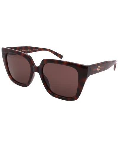 Gucci Women's Gg2102s 54mm Sunglasses In Brown