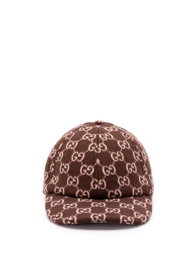 GUCCI GUCCI WOMEN `GISELLE BOB GG` BASEBALL HAT