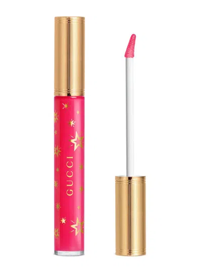 Gucci Women's Gloss À Lèvres Plumping Lip Gloss In 414 Virginia Fuchsia