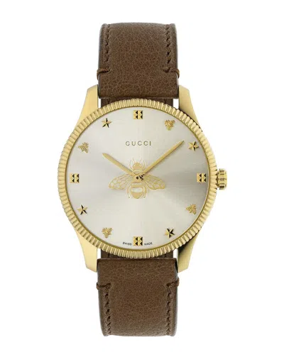 Gucci Women's G-timeless Watch In Brown