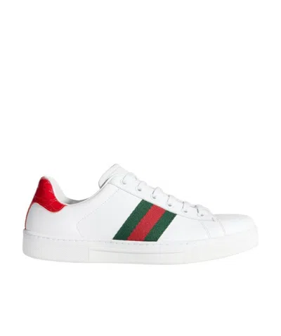 Gucci Women's  Ace Sneaker In White