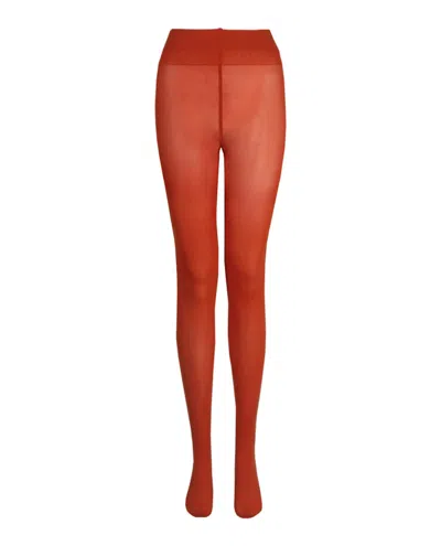 Pre-owned Gucci Women's  Amila Tights In Orange