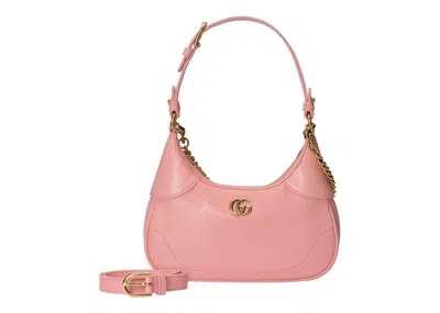 Pre-owned Gucci Women's  Aphrodite Shoulder Bag Small In Light Pink