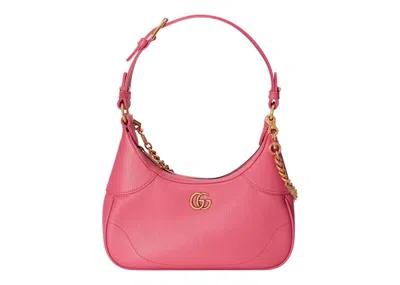 Pre-owned Gucci Women's  Aphrodite Small Shoulder Bag In Pink