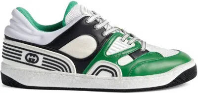 GUCCI WOMEN'S GUCCI BASKET PANELLED SNEAKERS