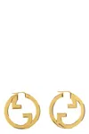 Gucci Blondie Hoop Earrings In Gold