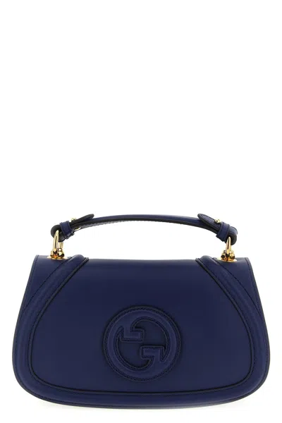Gucci Women ' Blondie' Medium Handbag In Blue