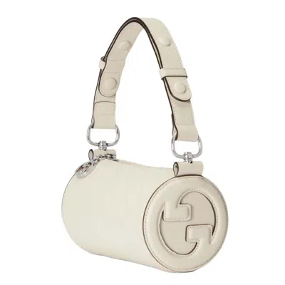 Pre-owned Gucci Women's  Blondie Mini Shoulder Bag In White