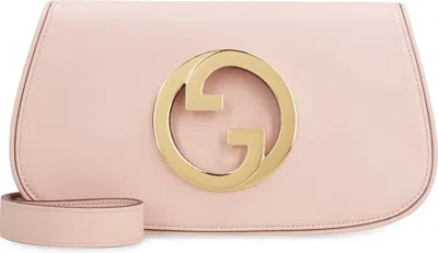 Gucci Woman Pink Leather  Blondie Shoulder Bag