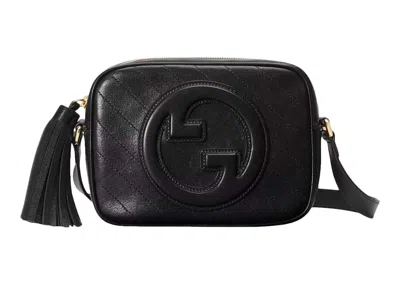Pre-owned Gucci Women's  Blondie Small Shoulder Bag In Black