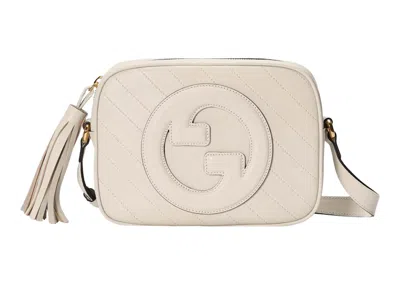 Pre-owned Gucci Women's  Blondie Small Shoulder Bag In White