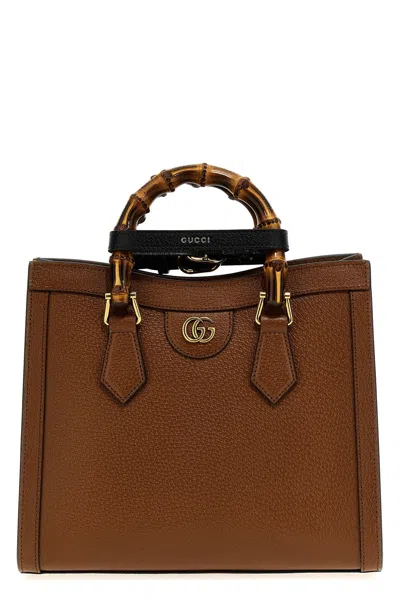 Gucci Women ' Diana' Shopping Bag In Brown