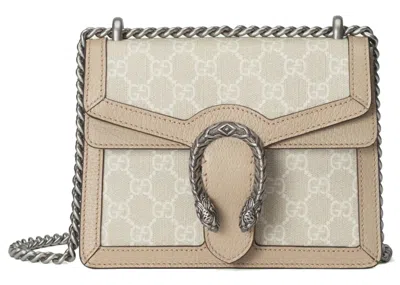 Pre-owned Gucci Women's  Dionysus Gg Mini Bag In Beige/white
