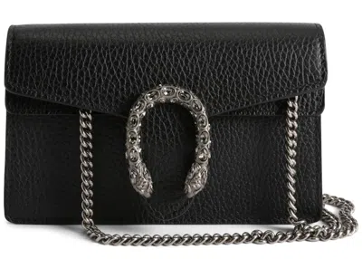 Pre-owned Gucci Women's  Dionysus Super Mini In Black