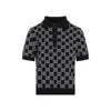 Gucci Reversible Polo In Black